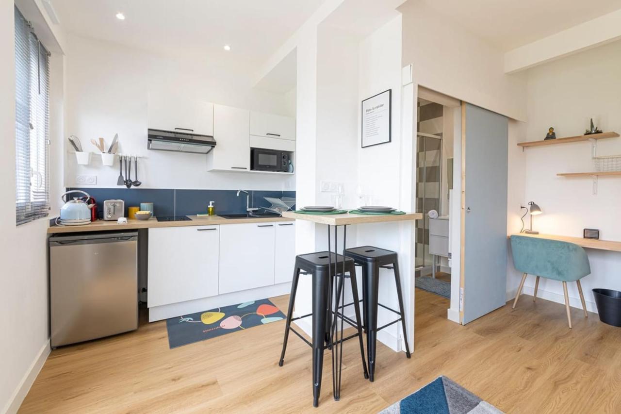 Le Yellow, Studio Renove, Tout Confort, Jardin Lejlighed Saint-Jacques-de-la-Lande Eksteriør billede