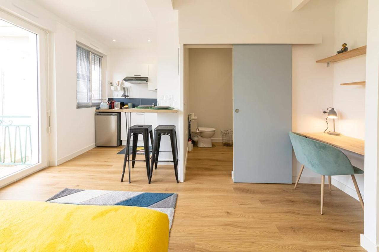 Le Yellow, Studio Renove, Tout Confort, Jardin Lejlighed Saint-Jacques-de-la-Lande Eksteriør billede