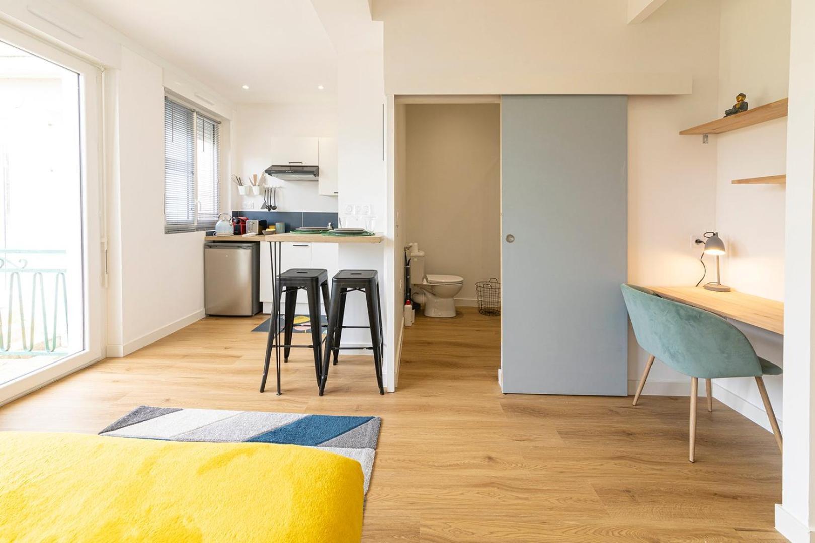 Le Yellow, Studio Renove, Tout Confort, Jardin Lejlighed Saint-Jacques-de-la-Lande Eksteriør billede