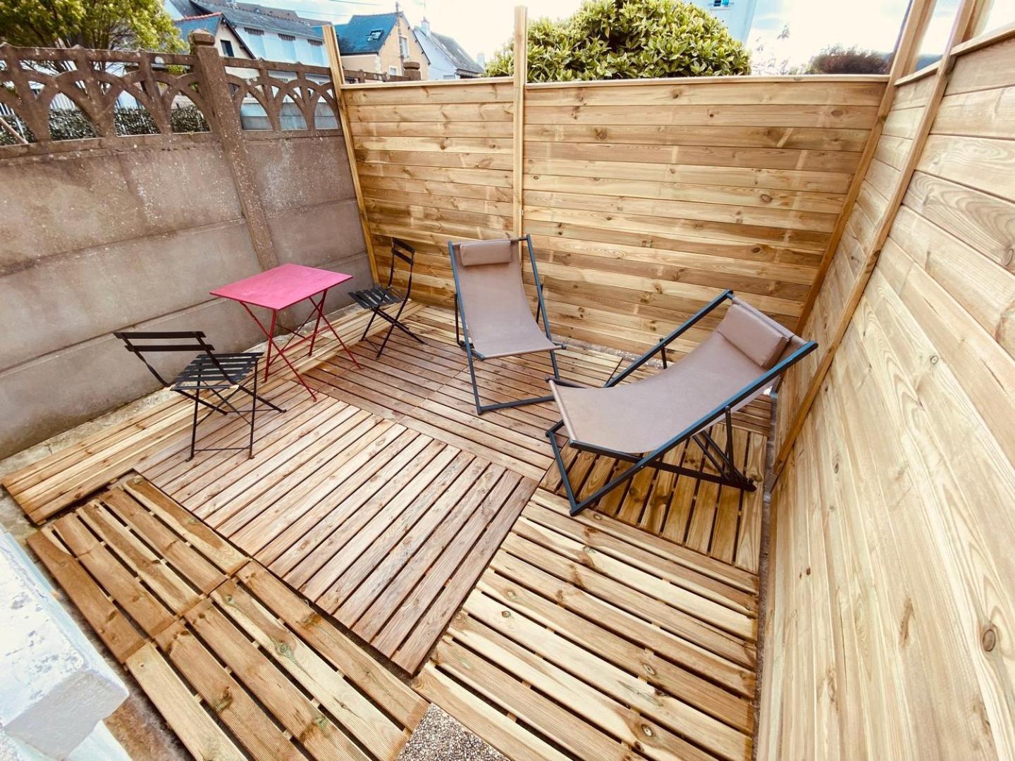 Le Yellow, Studio Renove, Tout Confort, Jardin Lejlighed Saint-Jacques-de-la-Lande Eksteriør billede